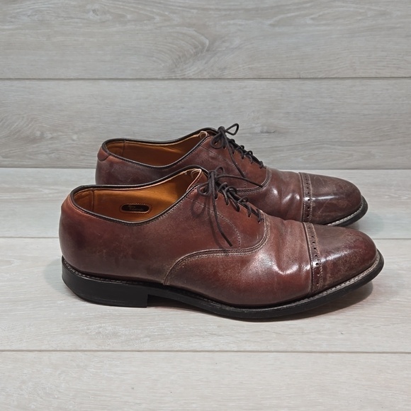 Allen Edmonds Mens Byron 88824 Leather Oxford Loafer 9.5D shoes main image 6